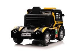 vaikiskas mercedes - Vaikiškas elektrinis sunkvežimis Lean Toys Mercedes XMX622, geltona - 4 nuotrauka
