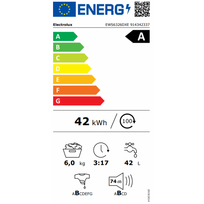 skalbimo masina gylis - Electrolux EWS6326DXE - 2 nuotrauka