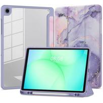 samsung tab a9 - Tech-Protect SC Pen Hybrid Galaxy Tab A9 | A11 8.7" Violet Marble - 1 nuotrauka