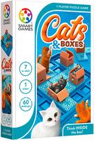 smart games - Stalo žaidimas Smart Games Cats & Boxes - 1 nuotrauka