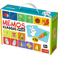 Stalo žaidimas Trefl Memo Classic Plus Logic 02272T