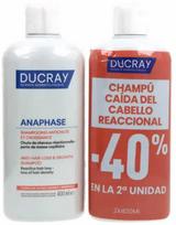 Ducray Anaphase šampūnas nuo plaukų slinkimo, 2 x 400 ml