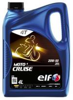 ELF MOTO 4 CRUISE 20W50 Variklio alyva, 4L