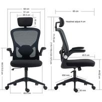 gaming chair - Sandberg ErgoFusion 640-96 žaidimų kėdė Pro Juoda (Black) - 2 nuotrauka