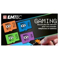 u3 256 - Emtec Gaming 256GB microSDXC UHS-I U3 V30 (Mėlyna/Blue) - 3 nuotrauka