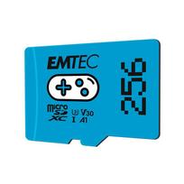 u3 256 - Emtec Gaming 256GB microSDXC UHS-I U3 V30 (Mėlyna/Blue) - 6 nuotrauka