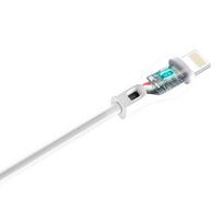 usb data cable - Dudao L4L USB to Lightning data charging cable 2.4A 1m White - 12 nuotrauka