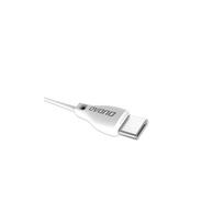 adapteriai type c - Dudao L4T cable USB Type-C 2.1A 1m White - 12 nuotrauka