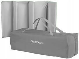 kudikio maniezas - Ricokids Kelioninė lovelė - maniežas, šviesiai pilka (Light Grey) - 8 nuotrauka
