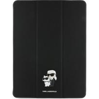 apple m4 pro - Karl Lagerfeld Saffiano Magnetic Karl & Choupette iPad Pro 13" 2024 Black - 1 nuotrauka