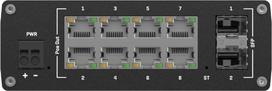 switch 8 port gigabit - Teltonika Switch, 8 ports | TSW202 | L2 managed | Wall-mountable | SFP ports quantity 2 | TSW202000000 - 5 nuotrauka