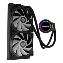 liquid cooler - Genesis Hydria 240 ARGB Juodas (Black) - 4 nuotrauka