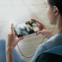 usb c laidines ausines -  Joyroom JR-EC06 Type-C pilkos - 6 nuotrauka