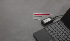 4tb usb 3 hdd - Kingston XS2000, SSD, 4 TB, sidabro - 12 nuotrauka