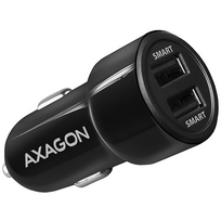 usb 5 5v - Automobilinis įkroviklis Axagon PWC-5V5, 2 x USB, 5.9 cm, juoda - 1 nuotrauka