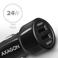 usb 5 5v - Automobilinis įkroviklis Axagon PWC-5V5, 2 x USB, 5.9 cm, juoda - 6 nuotrauka