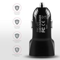 usb 5 5v - Automobilinis įkroviklis Axagon PWC-5V5, 2 x USB, 5.9 cm, juoda - 9 nuotrauka
