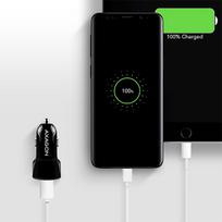 usb 5 5v - Automobilinis įkroviklis Axagon PWC-5V5, 2 x USB, 5.9 cm, juoda - 10 nuotrauka