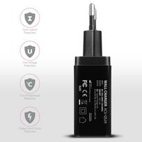 pakrovejas 24w usb - AXAGON Dual wallcharger 240V/2x USB port QC3.0/AFC/FCP and 5V-1.2A, 24W | ACU-QS24 - 5 nuotrauka