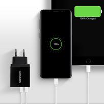 pakrovejas 24w usb - AXAGON Dual wallcharger 240V/2x USB port QC3.0/AFC/FCP and 5V-1.2A, 24W | ACU-QS24 - 6 nuotrauka