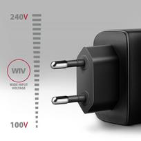 45w charger - MOBILE CHARGER WALL USB 45W/GAN 2PORT ACU-PQ45 AXAGON - 4 nuotrauka