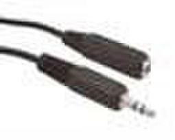 3.5mm extension cable - Gembird Cable 3.5mm / 3.5mm Black 2m - 2 nuotrauka