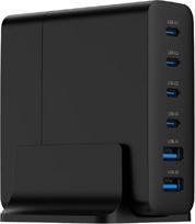 CHARGER USB UNIVERSAL 6P 75W/TA-UC-2A4C-PD75-01-BK GEMBIRD