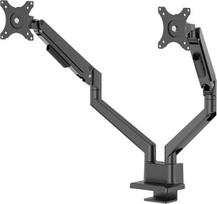 monitoriu laikiklis 100x100 - MONITOR ACC DESK MOUNT 17-32"/DUAL DS70-250BL2 NEOMOUNTS - 2 nuotrauka