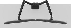 monitoriu laikiklis 100x100 - MONITOR ACC DESK MOUNT 17-32"/DUAL DS70-250BL2 NEOMOUNTS - 6 nuotrauka