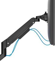 monitoriu laikiklis 100x100 - MONITOR ACC DESK MOUNT 17-32"/DUAL DS70-250BL2 NEOMOUNTS - 7 nuotrauka