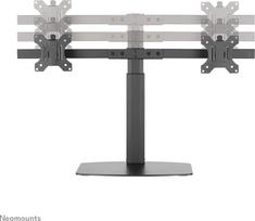 standing desk - NEWSTAR FLAT SCREEN DESK MOUNT (STAND)  10-27" BLACK - 4 nuotrauka