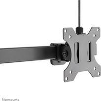 standing desk - NEWSTAR FLAT SCREEN DESK MOUNT (STAND)  10-27" BLACK - 5 nuotrauka