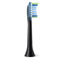 philips sonicare 2 pack - Philips Sonicare Premium Plaque Defence HX9042/88 dantų šepetėlio galvutės, juodos (Black), 2 vnt. - 3 nuotrauka