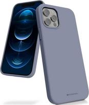 Mercury Silicone Case Samsung S916 S23 Plus 5G levandos pilka