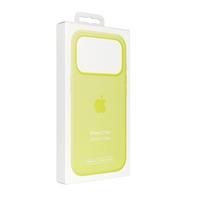 iphone 17 pro case - Apple iPhone 17 Pro Silicone Case with MagSafe – Neon Yellow - MGFF4ZM/A - 3 nuotrauka