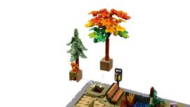 sodo nameliai - LEGO Autumn Cottage Garden 11372 - 15 nuotrauka