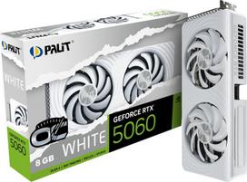 gpu rtx - Palit GeForce RTX 5060 White OC 8GB GDDR7 - 1 nuotrauka