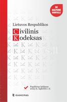 Lietuvos Respublikos civilinis kodeksas, papildytas leidimas (2025-11-01)