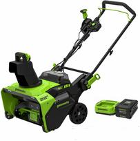 akumuliatorinis sniego - Greenworks GD60STK4, 56 cm - 1 nuotrauka