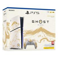 modely - Sony PlayStation 5 Slim Riboto Leidimo (Gold) + Ghost of Yotei PS5 - 11 nuotrauka