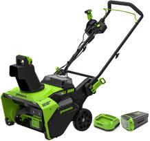 akumuliatorinis sniego - Greenworks GD60STK8, 56 cm - 1 nuotrauka