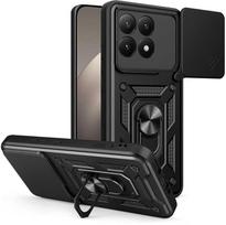 xiaomi 15t pro telefonas - Tech-Protect CamShield Pro Case for Xiaomi 15T - Juodas (Black) - 1 nuotrauka