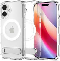 Spigen Ultra Hybrid "S" MagSafe dėklas skirtas Apple iPhone 17 - Skaidrus ir Baltas (Clear and White)