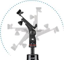 trikojis fotoaparato - Joby tripod GripTight Pro TelePod, black/grey | JB01534-BWW - 4 nuotrauka