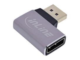 Eaton InLine DisplayPort 1.4 adapteris, DisplayPort kištukas / kištukas, 90° dešinėn, 8K UHD