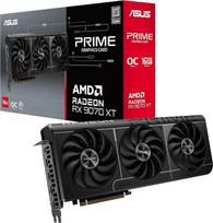 vaizdo plokste 16gb - Asus Radeon RX 9070 PRIME EVO OC 16GB GDDR6 - 1 nuotrauka