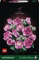 puokstes - LEGO Botanical Collection Rausvų rožių puokštė 10374 - 2 nuotrauka