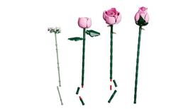 puokstes - LEGO Botanical Collection Rausvų rožių puokštė 10374 - 10 nuotrauka