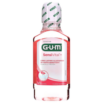 G.U.M. SensiVital+ burnos skalavimo skystis jautriems dantims, 300 ml