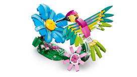 lego 3 in 1 - LEGO CREATOR 3 IN 1 Wild Animals: Colorful Hummingbird 31384 - 8 nuotrauka